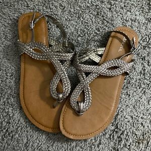Silver Sandals